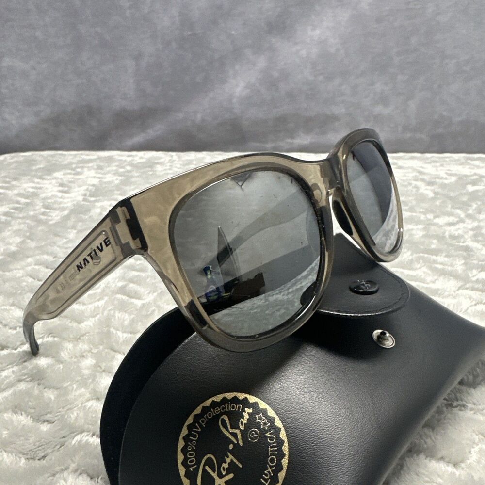 Native Polarized Sunglasses Tiaga XD 9044 55-20 133 Slight Scratches Ray-Ban